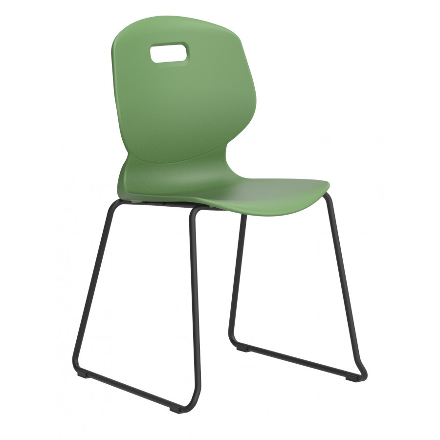 Arc Skid Frame Classroom / Visitors Chair 